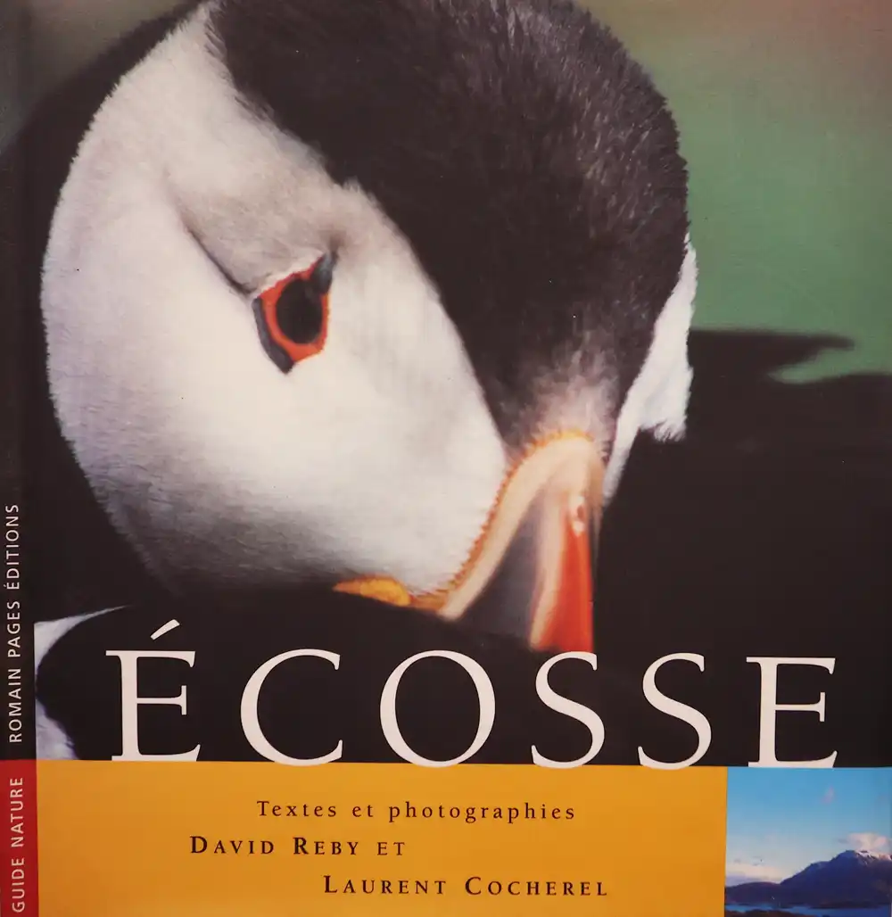 Livre Laurent Cocherel Ecosse guide nature