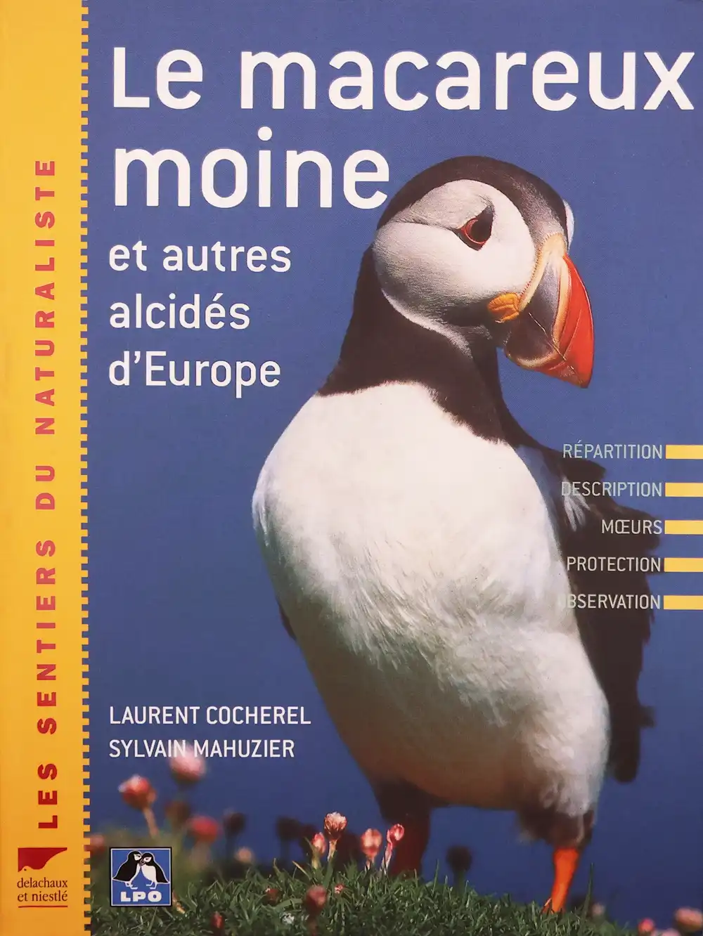Livre Laurent Cocherel Le macareux moine et autres alcides dEurope