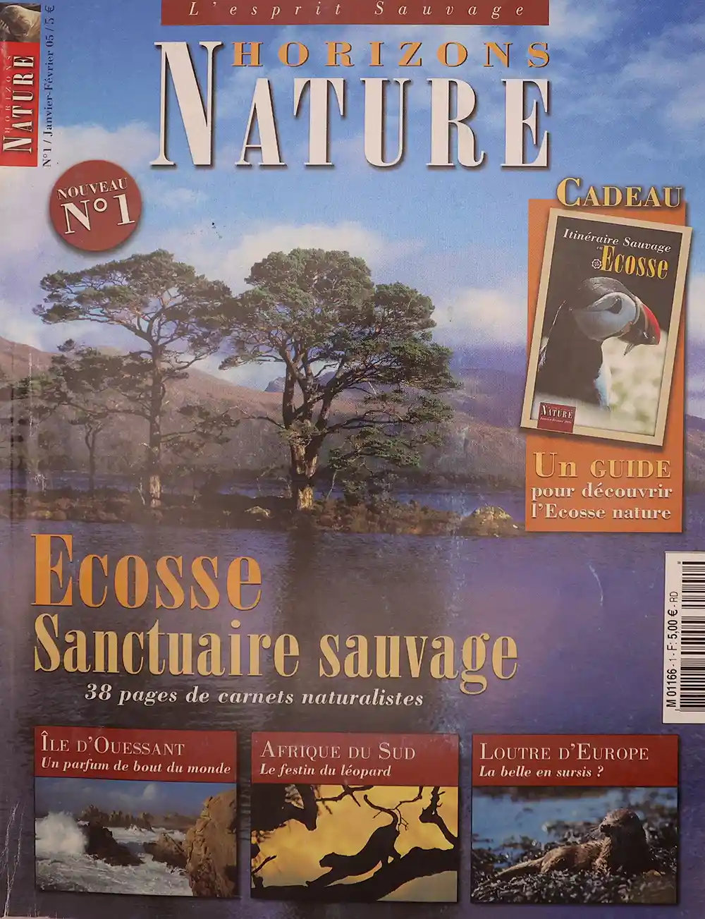couverture magazine Horizons Nature 01 janvier fevrier 2005