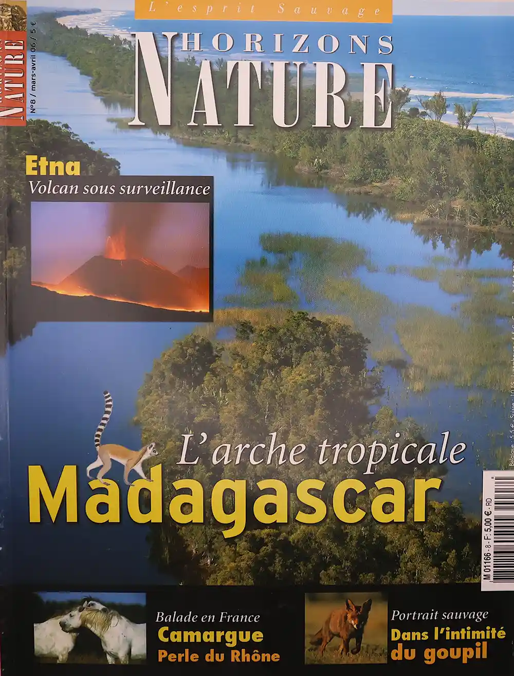 couverture magazine Horizons Nature 08 mars avril 2006