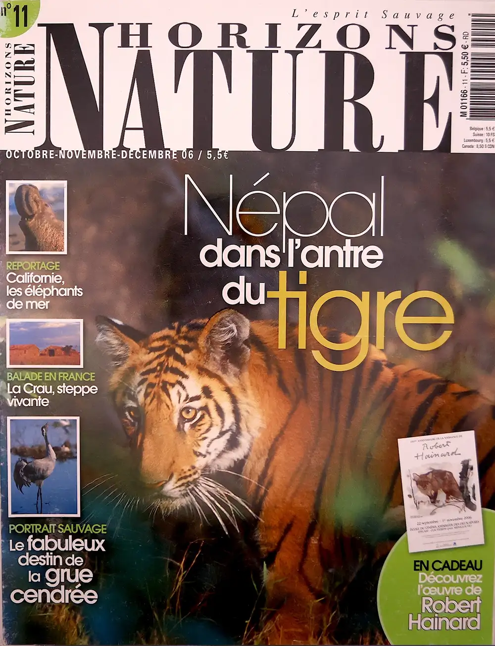 couverture magazine Horizons Nature oct dec